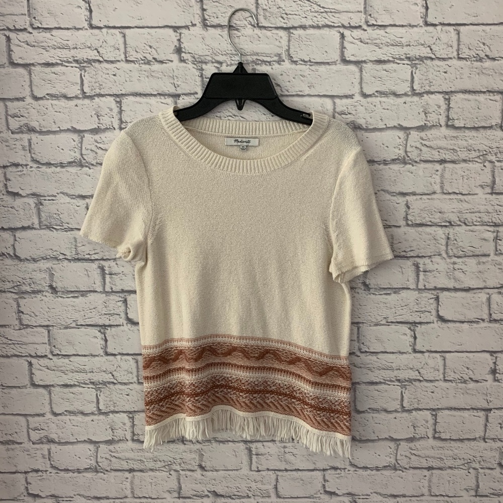 Madewell Cream Top